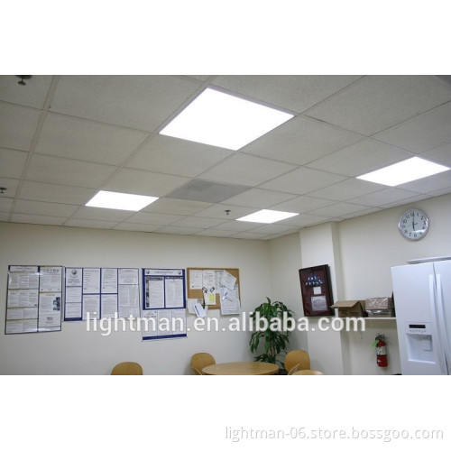 295x295mm 20w White AL Frame 1800LM 50,000 Hours Lifespan Ceiling Recessed LED Flat Pane